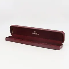 オメガ空箱外箱/ギャラ付 腕時計用 ベージュリボン レッド レディース腕時計用 オメガ空箱外箱/ギャラ付 腕時計用 ベージュリボン レッド