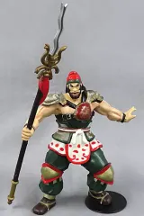 【中古】食玩 トレーディングフィギュア 3.張飛 彩色版 「真・三國無双2 キャラクターフィギュアコレクション」