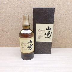 【未開栓品】 山崎12年 サントリーシングルモルトウイスキー 旧ボトル 700ml 配送地域限定