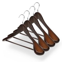 しし坊様専用 店舗使用 木製ジャケットハンガー 10本セット 5.5cm幅