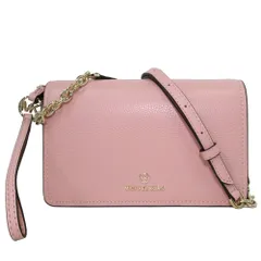 【新品】マイケルコース 32S2LT9C7L SMOKEY ROSE (スモーキーローズ) バッグ ショルダーバッグ MICHAEL KORS JET SET レザー ラージ フラップクロスボディー 斜め掛け ブティック レディース