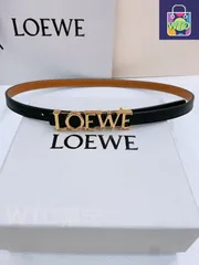 【今日特価】Loewe スムースレザーベルト