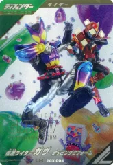 【中古】ガンバライジング PCX-004[LR]：仮面ライダーガヴ ポッピングミフォーム