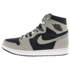 NIKE (ナイキ) AIR JORDAN 1 RETRO HIGH OG SHADOW 2.0 エア ジョーダン1 シャドウ 2.0 ハイカットスニーカー US9/27cm グレー/ブラック 555088-035