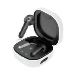 【新着商品】カバー カラビナ付き ケース シリコン シンプル 保護カバー サウンドピーツ TrueAir2用 トゥルーエアー2 おしゃれ カバー 傷つき防止 イヤホン・ヘッドホンケース・SOUNDPEATS ケース イヤホン 保護ケース(クリアホワイト)のサムネイル