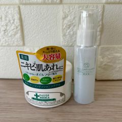 薬用ニキビケア 2点セット　オードメディカ　薬用スキンコンディショニングゲル　140g　ニキビクリーン 美容液　50ml