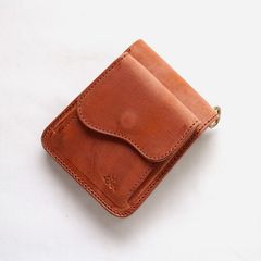 가죽 번데기 사다리꼴 짧은 왈렛 써드 타입 하네스 올드 탄
