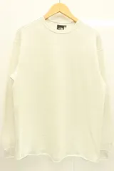 【中古】 THE NORTH FACE メンズカットソー M Warm Waffle L　S Crew　THE NORTH FACE　M　ライトグレー