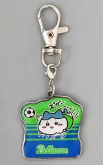 【中古】キーホルダー ハチワレ(湘南ベルマーレ) メタルチャームキーホルダー 「ちいかわ なんか小さくてかわいいやつ×Jリーグ」