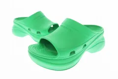 美品】バレンシアガ BALENCIAGA POOL CROCS クロックス スライド