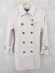 ◇ ◎ UNTITLED アンタイトル ウエストベルト付 トレンチ コート サイズM ベージュ系 レディース 【中古】 【1002800971916】