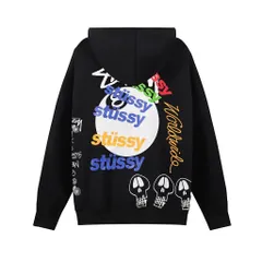 2024年最新】stussy ジップ ブラックの人気アイテム - メルカリ