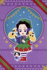 【中古】ポストカード 胡蝶しのぶ クリスマスポストカードB 「鬼滅の刃×ufotable Cafe/マチ★アソビCAFE クリスマスイベント2022」 限定メニュー注文特典