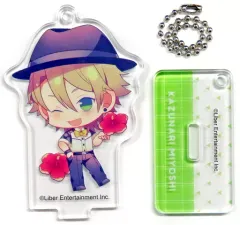 【中古】雑貨 三好一成 「A3!(エースリー) スタンド付きアクリルキーホルダーコレクション 春夏」