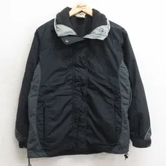 古着 コロンビア 長袖 ナイロン ジャケット レディース 00s ワンポイントロゴ 黒他 ブラック 内側フリース 25jan07 中古 アウター ウインド