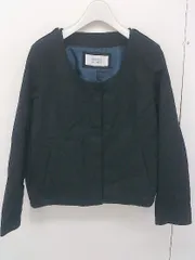 ◇ BEAMS LIGHTS ビームス ライツ 長袖 ブルゾン ジャケット サイズ36 ブラック レディース  【中古】 【1204220006227】のサムネイル