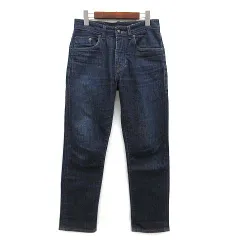 希少 美品 イタリア製 YCHAI ROBUSTO デニムパンツ レザーパッチ YCHAI（イカイ）ROBUSTO ロブスト YPU004 2DS0017B 5ポケット