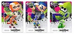 【中古】【非常に良い】amiibo スプラトゥーン 全3種セット ガール ボーイ イカ ggw725x