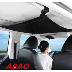 車収納　天井収納　汎用 カー　メッシュバッグ　キャンプ　車ネット　ハンモック