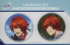 【中古】バッジ・ピンズ 一十木音也 缶バッジ2個セット 「くじメイト 劇場版うたの☆プリンスさまっ♪ マジLOVEスターリッシュツアーズ アイドルソング＆クロスユニットアイドルソングVer.」 D-1賞