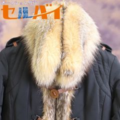 本物 極上品 モンクレール 幻のブラック 豪華ゴールデンフォックス