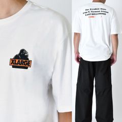 XLARGE FLAGSHIP S/S TEE 半袖 Tシャツ カットソー 106231011004 ホワイト 当店管理番号 2023101000663