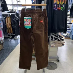 残り1点‼️cookman クックマン⚫︎パンツ　シェフパンツ　セミワイド　コーデュロイ　ダークブラウン　M L