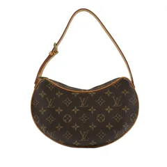 ルイヴィトン　モノグラム 　ポシェットクロワッサン　 ショルダーバッグ　I-000866