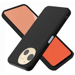 LAYJOY AQUOS Sense9 ケース SH-53E SHG14 SH-M29ケース ソフト シリコン 黒 TPU 薄型 カバー [傷防止 軽量 柔軟 薄型 耐衝撃 ストラップホール付 携帯便利] 全面保護 センス9スマホケース (マットブラック) 1