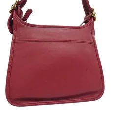 【USA製】　オールドコーチ　ショルダーバッグ　レッド