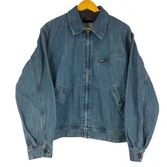 ユニクロ UNIQLO ジップアップブルゾンデニム メンズ  L