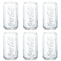 コカ・コーラ カンガタグラス 355ml 6個セット日本製 ハイボール コップ 結婚 祝い ビール おしゃれ プレゼント ガラス 日本酒 誕生日 女性 タンブラー 還暦 男性 退職 ウイスキー 父親 記念日 妻 ギフト 贈り物 父の日 母の日 敬老