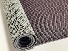 Color Non Slip MAX 滑り止めマット アウトレット品（訳あり品）！格安処分価格にて ダークグレー＆ダークコーヒー 厚さ5mm、両面使用可能、15種類30色、国内検査機関で検査済み、 自由にカット可能、PVC製で紫外線・水・乾燥に強い　1ｍ