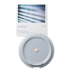 【リフィル/詰め替え】なめらか素肌感 ファンデーション &wolf クリームファンデ 002 lightbeige クリームファンデ 1