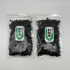 カットわかめ 200g 三陸産 Lサイズ 100g×2袋のサムネイル