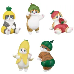 【中古】トレーディングフィギュア 全5種セット 「mofusand フルーツにゃんフィギュア」