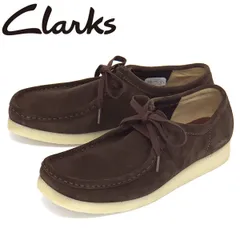 Clarks (クラークス) 26156606 Wallabee ワラビー メンズシューズ Dark Brown Suede CL053 clarks UK9.5-約27.5cm