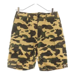 稀少 アベイシングエイプ 初期 トライバルカモ ハーフ パンツ APE NIGO