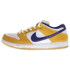 NIKE SB (ナイキエスビー) SB DUNK LOW PRO LASER ORANGE BQ6817-800 ダンク ロープロ レーザーオレンジ ローカットスニーカー ホワイト/イエロー US10/28cm