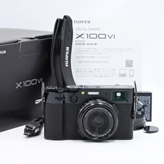 フジフイルム FUJIFILM X100VI ボディ ブラック コンパクトデジタルカメラ【中古】