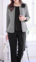 Ｔ559＊23号　新品 フォーマル　ママスーツセレモニースーツ着回しセット 入学式　卒業式　七五三