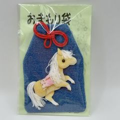 おまもり袋✨月毛の馬✨ハンドメイド