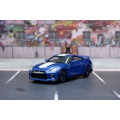 MOTORHELIX モーターヘリックス 1/64 NISSAN GT-R R35 50th Anniversary Wangan Blue M63501【限定999台】