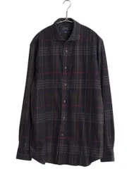 【お得なクーポン配布中!】 ポロ ラルフローレン チェック 長袖 シャツ メンズ L 古着 長袖シャツ コットン シンプル カジュアル マルチカラー スリム フィット 薄手