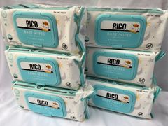 【在庫処分】６パックセット　RICO お尻拭き　厚手