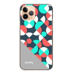 iPhone12 Pro Max ケース カバー アイフォン12 プロマックス スマホケース ハードケース 北欧柄 幾何学模様 シームレス カラフル 大人可愛い 大人女子 おしゃれ お洒落 カラー07