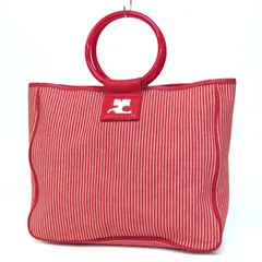 courrèges 赤 スエード バッグ Courreges クレージュ スエード ハンドバッグ 赤 - メルカリ