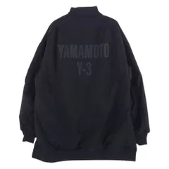 Yohji Yamamoto ヨウジヤマモト ブルゾン 20AW GK4366 Y-3 ワイスリー M CH2 GFX BOMBER バックロゴ 中綿 インサレーション ボンバージャケット ブラック系 M【中古】のサムネイル