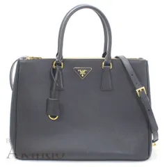 【新品・未使用】プラダ PRADA ガレリア ハンドバッグ トートバッグ A4 2Way ショルダーバッグ レザー 本革 サフィアーノレザー 黒 ブラック レディース 1BA786 NERO 仕事 参観 入学 卒業 子供行事 仕事 ビジネス
