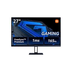 Xiaomi ゲーミングモニター G27i モニター ディスプレイ 27インチ 165Hz 1ms FreeSync Premium/Fast IPS/DisplayPort 角度調節 ブルーライト VESAマウント対応 1